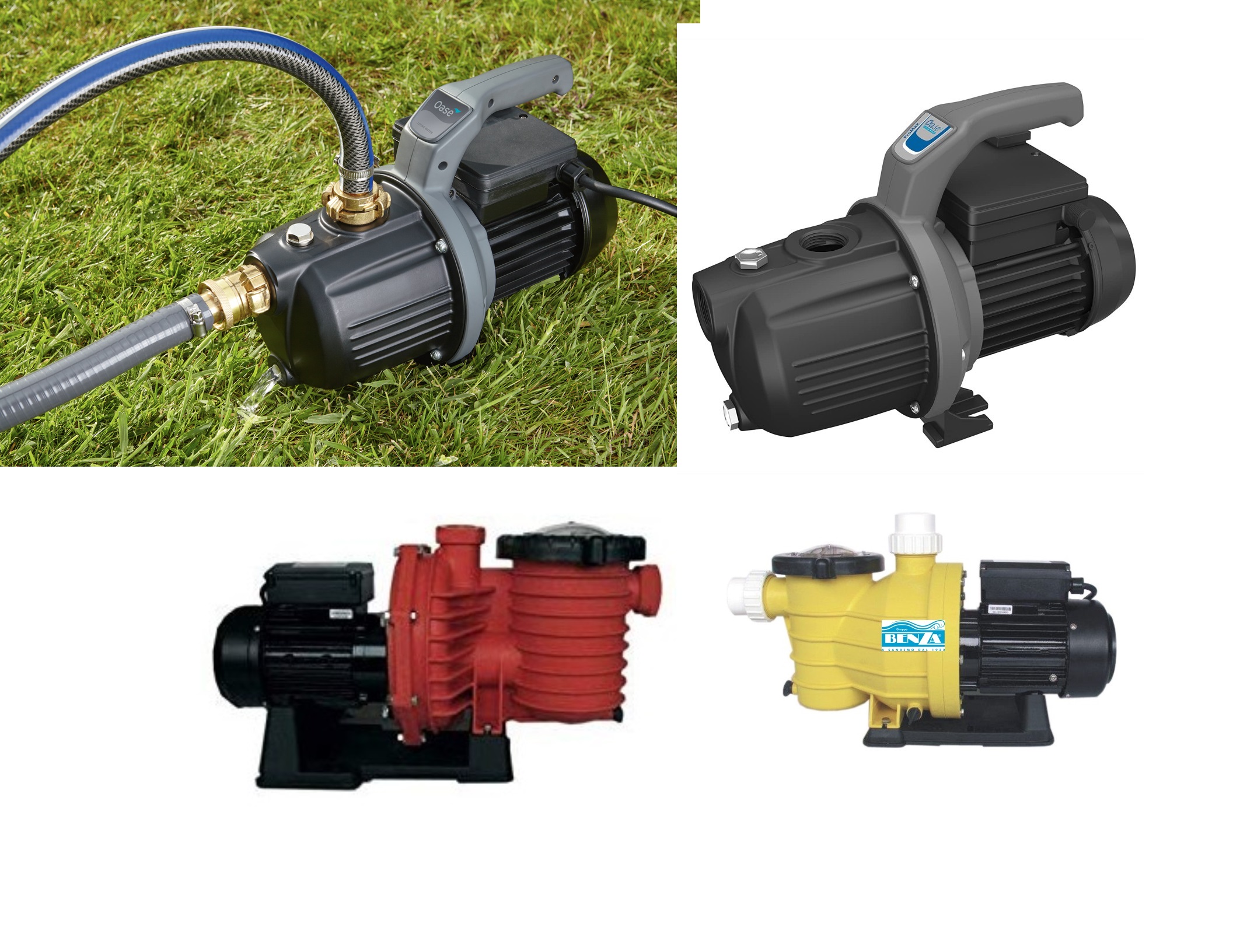 Pompe irrigazione e piscina