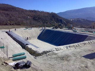 Invaso per lavaggi industriali