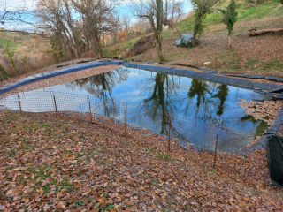 Laghetto per l'acqua dei tetti